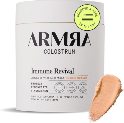 ARMRA Colostrum Powder | Gut Health & Bloating | Skin & Hair | Immunity | Keto, Gluten & Fat-Free | 90 Servings