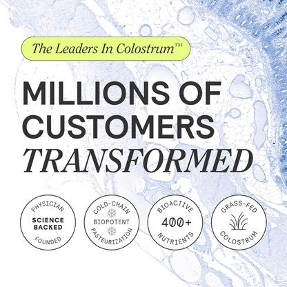 ARMRA Colostrum Powder | Gut Health & Bloating | Skin & Hair | Immunity | Keto, Gluten & Fat-Free | 90 Servings